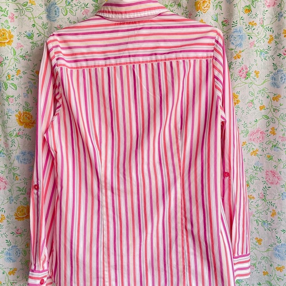 Chemise Rayé Rose - Picture 5 of 5